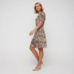 Khoko Smart Wrap Front Jersey Dress Magnolia 14 -Savannah Shop BP634853001 magnolia lbe 4