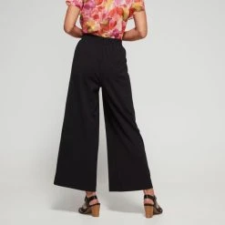 Leona Edmiston Ruby Wide Leg Pant Black 16 -Savannah Shop BP634870001 black 19