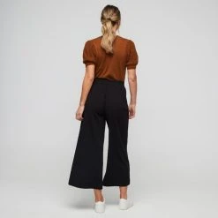 Leona Edmiston Ruby Wide Leg Pant Black 16 -Savannah Shop BP634870001 black 5