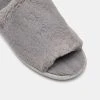 Sash & Rose Women's Marley Plush Slide Slipper Grey -Savannah Shop BP639509011 grey 4