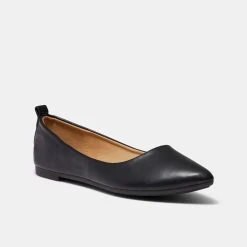 Khoko Lottie Point Toe Ballet Black -Savannah Shop BP639514001 black 2