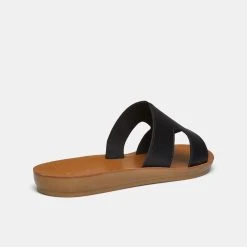 Khoko Aliyah Cut Out Slides Black -Savannah Shop BP639523001 black 3