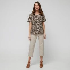 SAVANNAH CLASSIC MERCERISED COTTON TEE -Savannah Shop BP639781011 animal msc