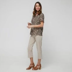 SAVANNAH CLASSIC MERCERISED COTTON TEE -Savannah Shop BP639781011 animal msc 3