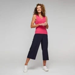 Jane Lamerton Cross Front Knit Top Cyclamen