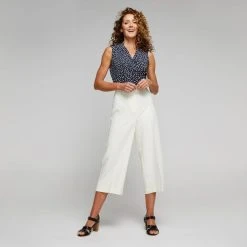 Jane Lamerton Pintuck Culotte Cream -Savannah Shop BP640562001 cream 7