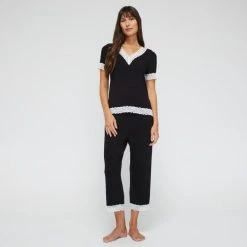 Jane Lamerton Women's Core Sleep Pant Black -Savannah Shop BP641013005 black 3