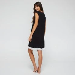 Jane Lamerton Women's Core Nightie Black -Savannah Shop BP641014002 black 2