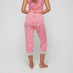 Jane Lamerton Camellia Sleep Pant Pink 10 Jane Lamerton Camellia Sleep Pant Pink -Savannah Shop BP641017004 pink 2