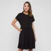 Khoko Collection T Shirt Dress Black -Savannah Shop BP641028003 black 5
