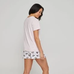 Disney Mickey & Minnie PJ Box Set Pink & White -Savannah Shop BP641188002 pnk wht 2