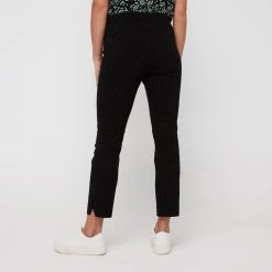 Khoko Smart Jacquard Pant -Savannah Shop BP641331002 blk diam 2