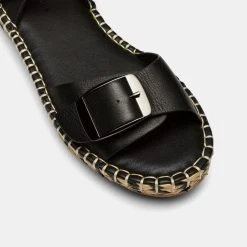 Hush Puppies Basha Flatform With Buckle Black -Savannah Shop BP641907001 black 4