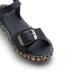 Hush Puppies Basha Flatform With Buckle Black -Savannah Shop BP641907001 black 7