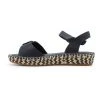 Hush Puppies Basha Flatform With Buckle Black 2 Hush Puppies Basha Flatform With Buckle Black -Savannah Shop BP641907001 black 9