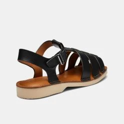 Hush Puppies Davie Gladiator Sandal Black 7 Hush Puppies Davie Gladiator Sandal Black -Savannah Shop BP641912003 black 3