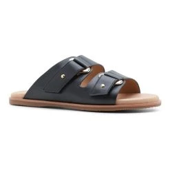 Hush Puppies Paisley Double Strap Slide Black -Savannah Shop BP641920002 black 5