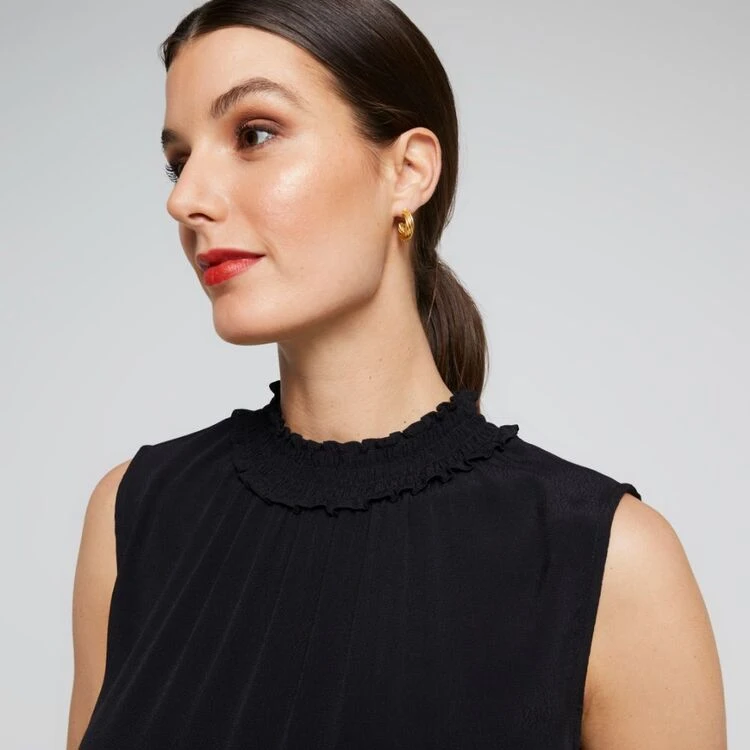 Leona Edmiston Ruby Women's Tiered Soft Top Black 4 Leona Edmiston Ruby Women's Tiered Soft Top Black - Image 2