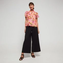 Leona Edmiston Ruby Women's Soft Frill Top Bouquet -Savannah Shop BP641974005 bouquet