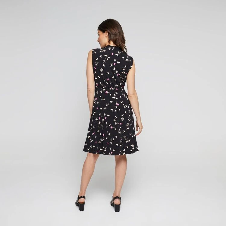 Leona Edmiston Ruby Tie Neck Dress Print 6 Leona Edmiston Ruby Tie Neck Dress Print - Image 4
