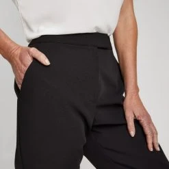 Khoko Smart Women's Angle Pocket Pant Black -Savannah Shop BP641979004 black 10