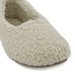 Grosby Women's Cosy Shearling Slipper Cream