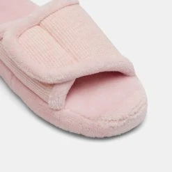 Grosby Waffle Adjustable Slide Pink