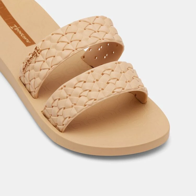 Ipanema City Fem II Double Strap Slide Beige 3 Ipanema City Fem II Double Strap Slide Beige