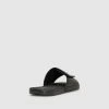 FILA Atrani Women's Slide Black & Silver -Savannah Shop BP642921005 blk silv 6