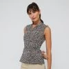 JANE LAMERTON WRAP JERSEY ANIMAL TOP -Savannah Shop BP643172004 print msc