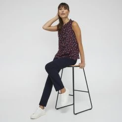 Jane Lamerton Lurex Ruffle Front Top Butterfly -Savannah Shop BP643316005 butterfly msc 4