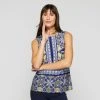 Khoko Smart Women's Mosaic Jersey Top Print 2 Khoko Smart Women's Mosaic Jersey Top Print -Savannah Shop BP643505003 print msc 5