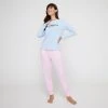 Sash & Rose Long Sleeve Slogan Sleep Tee Blue 2 Sash & Rose Long Sleeve Slogan Sleep Tee Blue -Savannah Shop BP643872004 blue 5