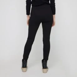 Khoko Smart Zip Pocket Pant Black 10 Khoko Smart Zip Pocket Pant Black -Savannah Shop BP644711002 black 2