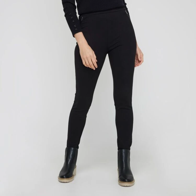 Khoko Smart Zip Pocket Pant Black 7 Khoko Smart Zip Pocket Pant Black - Image 5