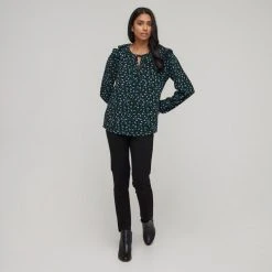 Khoko Collection Ruffle Top Ditzy Floral