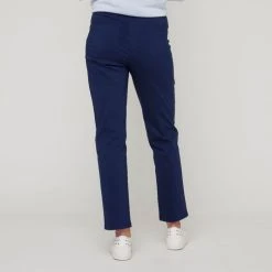 Savannah Women's Classic Bengaline Pant Navy -Savannah Shop BP644749014 navy 2