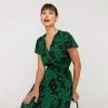 Jane Lamerton The Audrey Dress Green Floral -Savannah Shop BP645530001 grn flor 5
