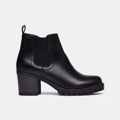 Khoko Women's Mona 60 Mm Gusset Ankle Boot Black -Savannah Shop BP645622005 black