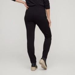 Jane Lamerton Straight Leg Ponte Pant Black -Savannah Shop BP645785001 black 2