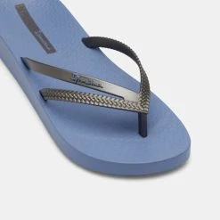 Ipanema Bossa Soft Thong Air Force Blue & Grey