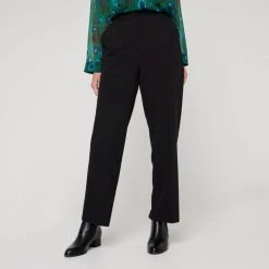 JB Jayson Brunsdon Jayson Brunsdon Tailored Straight Cutpant Black -Savannah Shop BP646831001 black 6