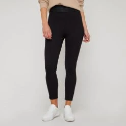 JB Jayson Brunsdon Jayson Brunsdon Waist Detail Ponti Pant Black -Savannah Shop BP646832004 black 6