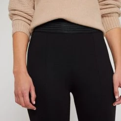 JB Jayson Brunsdon Jayson Brunsdon Waist Detail Ponti Pant Black