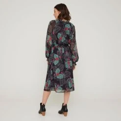 JB Jayson Brunsdon Jayson Brunsdon Shirred Waist Dress Shadow -Savannah Shop BP646834001 shadow 4