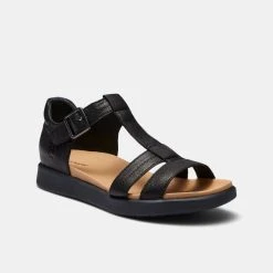 Hush Puppies Maheno Sandal Black -Savannah Shop BP646851005 black
